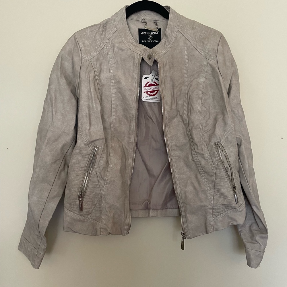 Vegan Leather Jacket